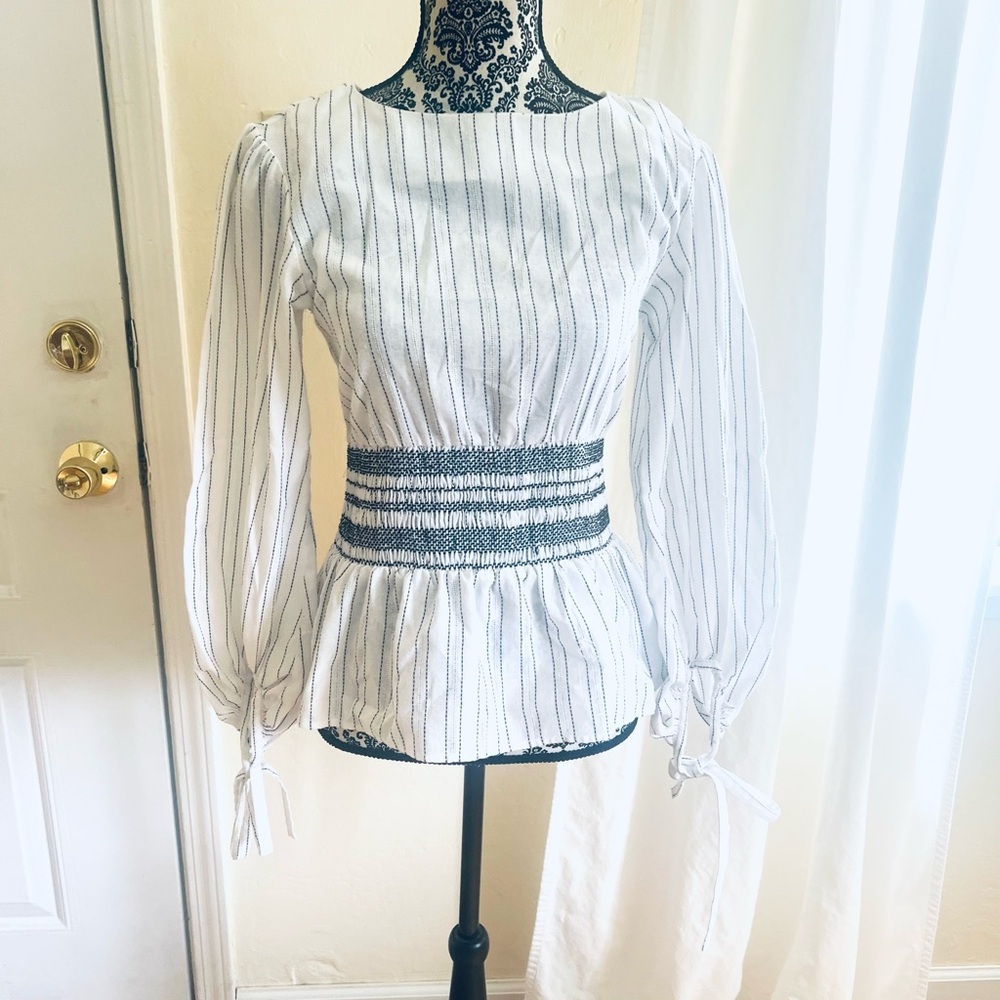 JOA Striped Women's Top Size SX